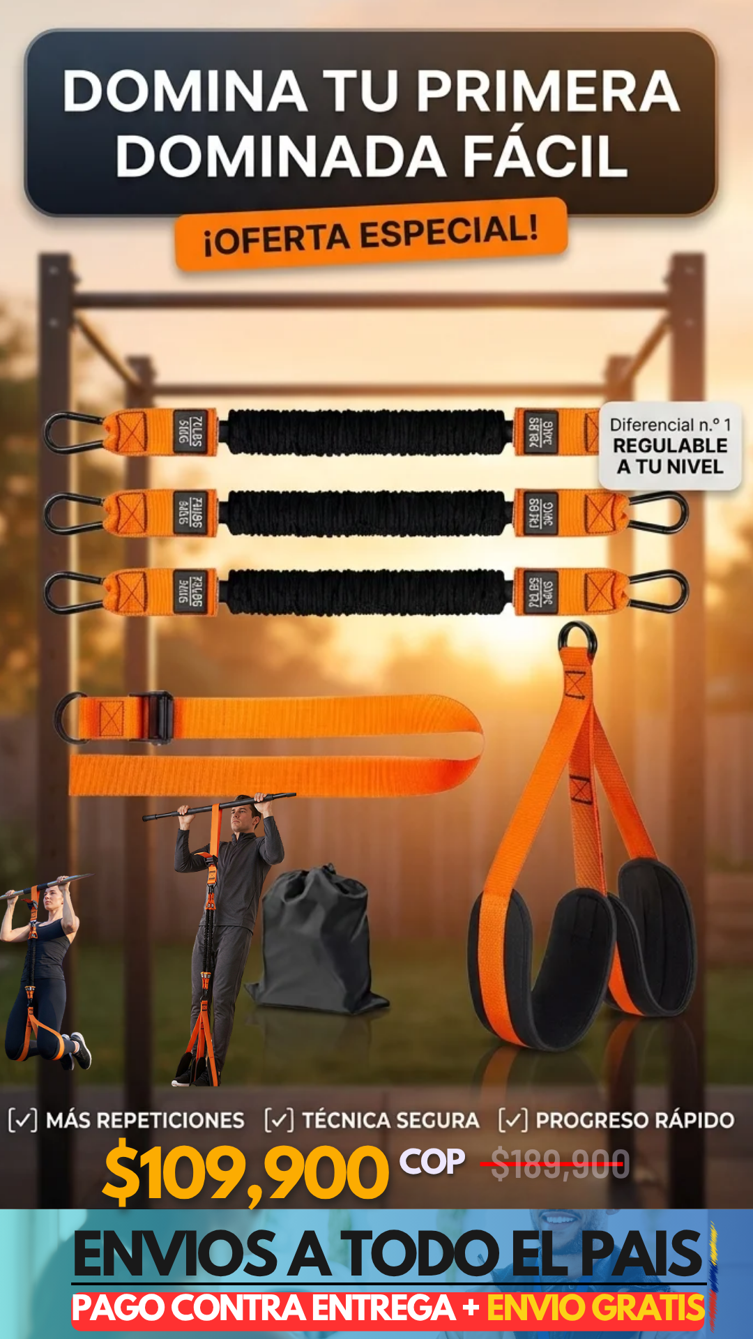 KIT ASISTENCIA DE DOMINADAS PRO