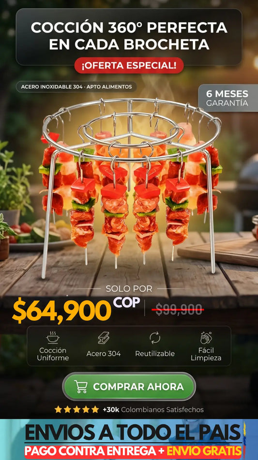 PARRILLA ASADOR ACERO PREMIUM