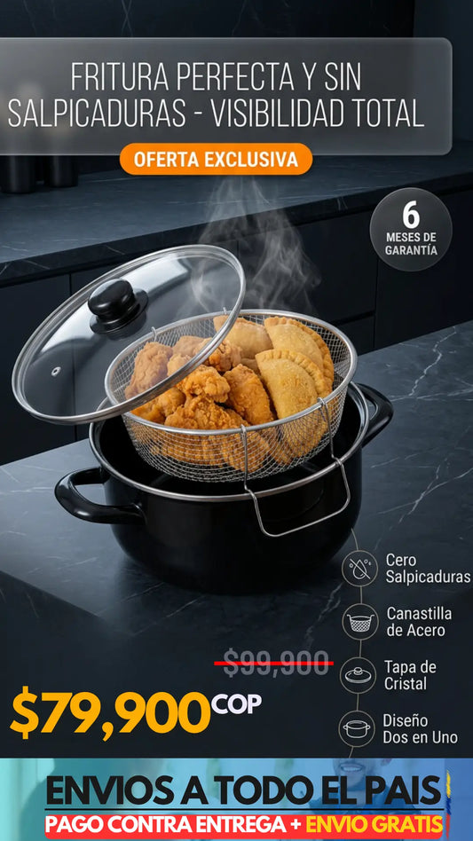 OLLA FREIDORA 2 EN 1 PREMIUM