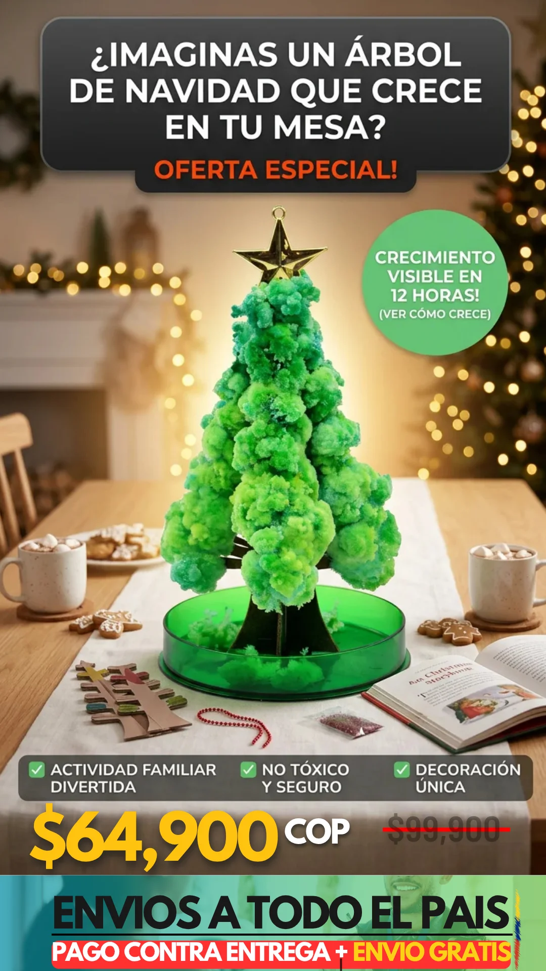 KIT ARBOL MAGICO NAVIDEÑO